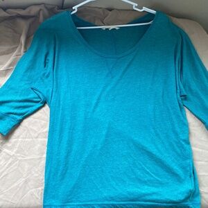 Old Navy S Turquoise Slouchy Shirt